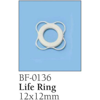Life Ring 12x12mm 10pcs - BF-0136