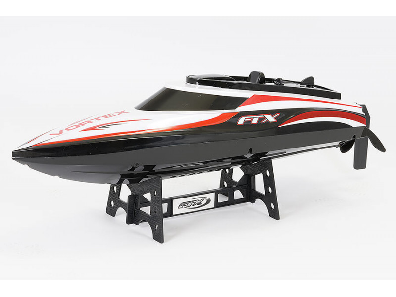 FTX Zwarte Vortex 44cm High-Speed R/C Raceboot - FTX0701