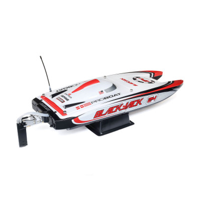 ProBoat Blackjack 24" V2 4S Brushless Catamaran RTR - White