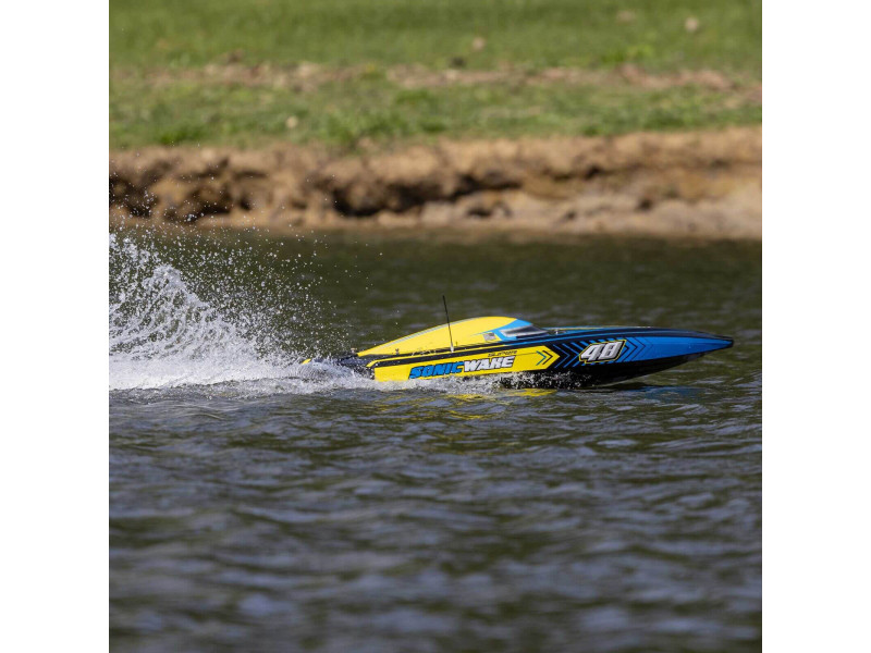 ProBoat Super Sonicwake 48" 8S Self-Righting Brushless Deep-V RTR