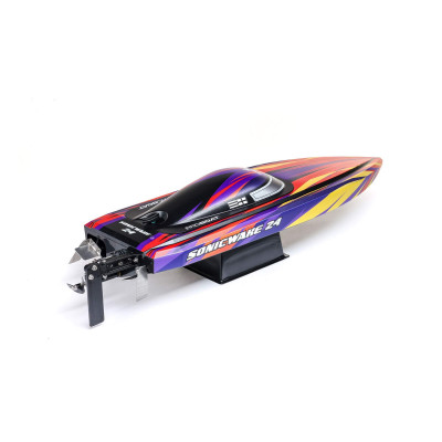 Pro Boat Sonicwake 24" Brushless Self-Righting Speed Boat RTR - Red