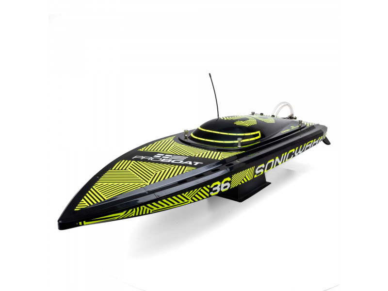 Pro Boat Sonicwake 36" V3 Self-Righting V-Hull Boat RTR - Black
