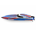 Traxxas Disruptor VXL 4S Brushless Self-Righting Speedboot RTR - Blauw