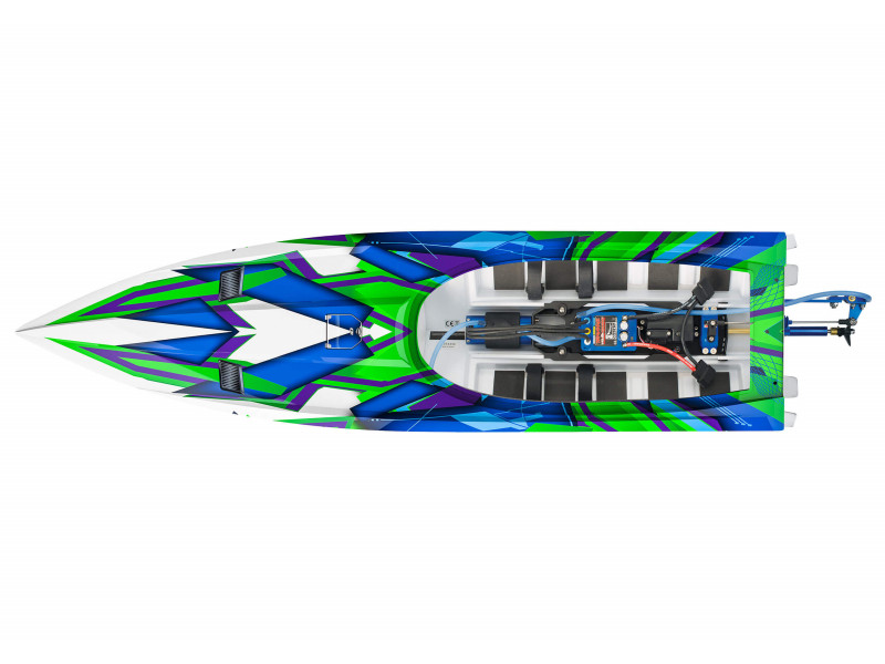 Traxxas Spartan Brushless Speedboot 80km/u+ - Groen 2022