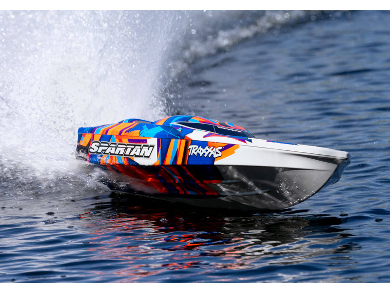 Traxxas Spartan Speedboot 80km/u+ Brushless - Oranje 2022