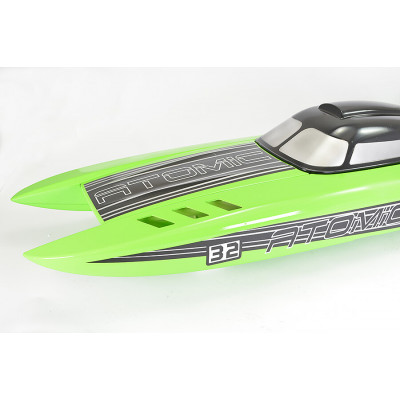 Volantex Atomic SR85 Brushless Boat (NO BATT) - Green