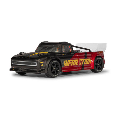 ARRMA Infraction 223S BLX 1/8 4X4 Brushless Street Basher RTR - Black/Red