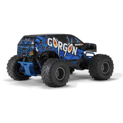 Arrma Gorgon 4X2 Mega 550 Monster Truck 1/10, RTR - Blue