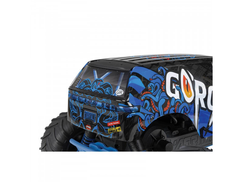 Arrma Gorgon 4X2 Mega 550 Monster Truck 1/10 , RTR - Blauw