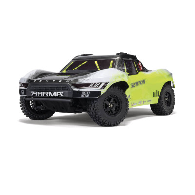 ARRMA Senton BLX V4 4X4 1/10 Brushless Short Course Truck RTR - Yellow