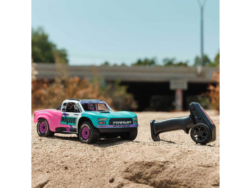 ARRMA Mojave Grom BLX Brushless Mini Short Course Truck 100% RTR - Teal