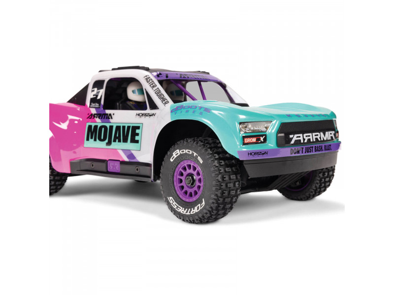 ARRMA Mojave Grom BLX Brushless Mini Short Course Truck 100% RTR - Teal