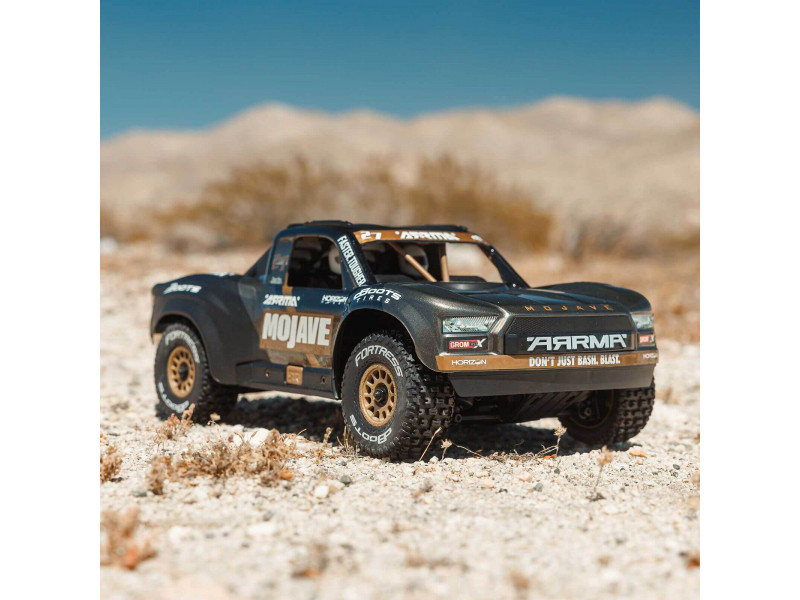 ARRMA Mojave Grom BLX Brushless Mini Short Course Truck RTR - Zwart