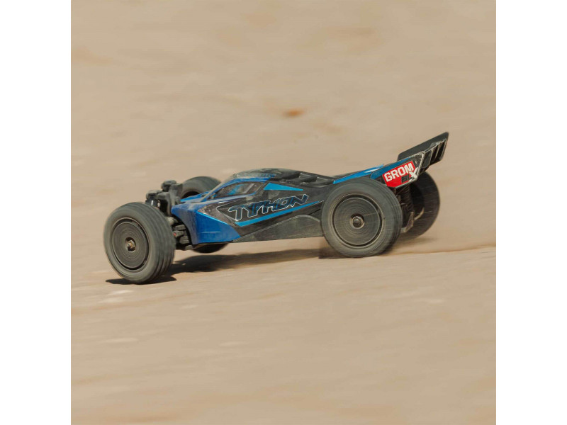 ARRMA Typhon Grom BLX Brushless 4X4 Mini Buggy 100% RTR - Blauw