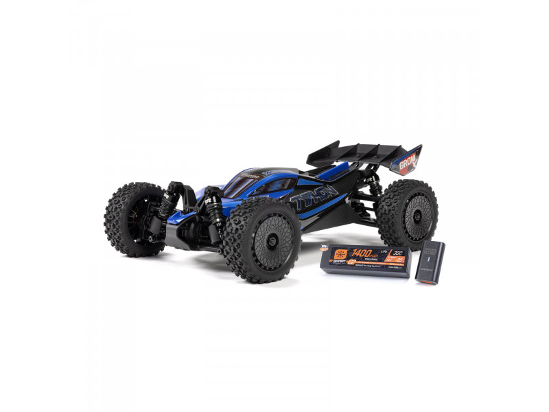 ARRMA Typhon Grom BLX Brushless 4X4 Mini Buggy 100% RTR - Blauw