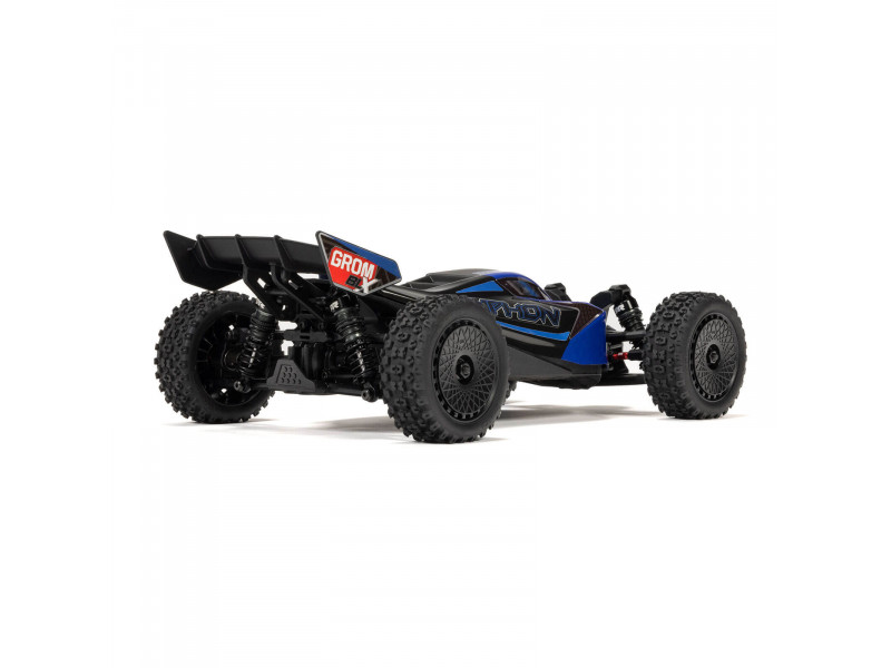 ARRMA Typhon Grom BLX Brushless 4X4 Mini Buggy 100% RTR - Blauw