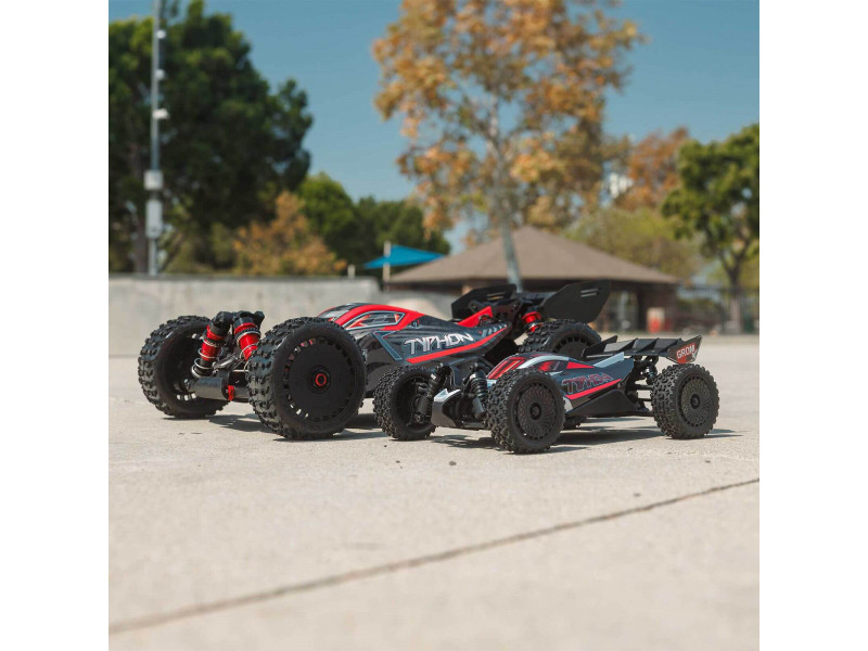 ARRMA Typhon Grom BLX Brushless 4X4 Mini Buggy RTR - Grijs