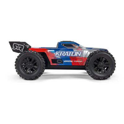 ARRMA Mini Kraton 3S 1/16 4WD Brushless Speed Truck 100% RTR - Red/Blue