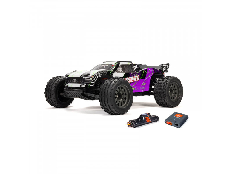 ARRMA Vorteks Mega 550 1/10 2WD Stadium Truck 100% RTR - Paars