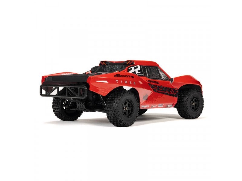 ARRMA Fury Mega 550 1/10 2WD Short Course Truck 100% RTR - Rood