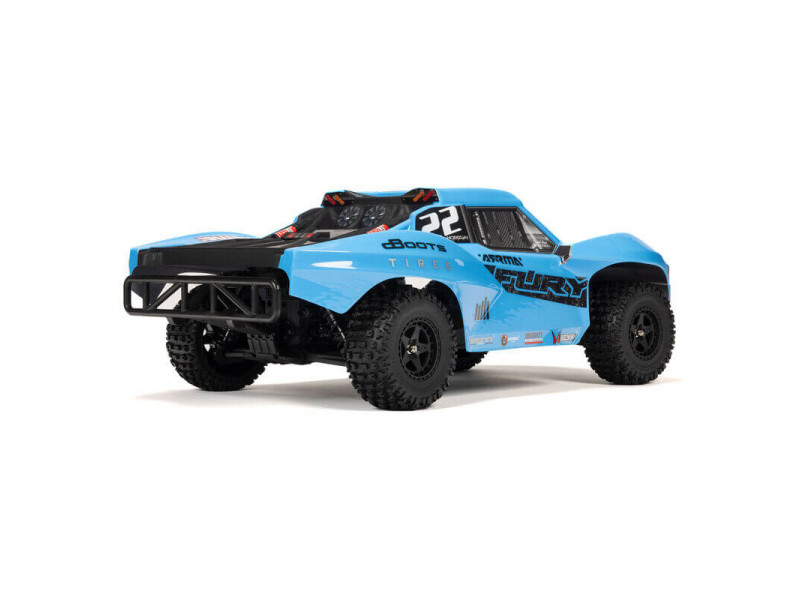 ARRMA Fury Mega 550 1/10 2WD Short Course Truck 100% RTR - Blauw