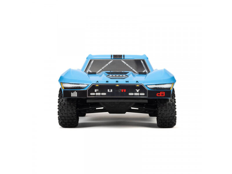 ARRMA Fury Mega 550 1/10 2WD Short Course Truck 100% RTR - Blauw