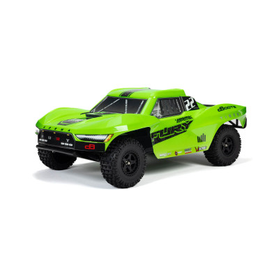 ARRMA Fury Mega 550 1/10 2WD Short Course Truck - Groen