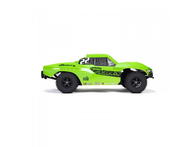 ARRMA Fury Mega 550 1/10 2WD Short Course Truck - Groen