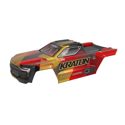 ARRMA Mini Kraton Body - Gold/Red - ARA-2656