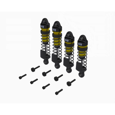 ARRMA Alu Assembled Shock Set Gold 4pcs for Mini Kraton - ARA-2764