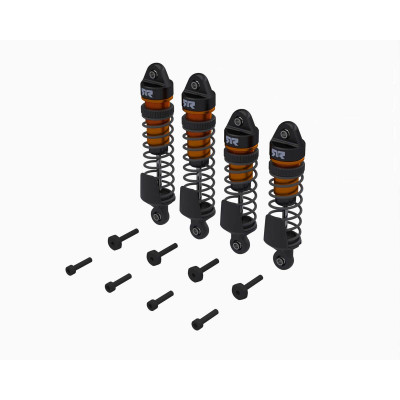 ARRMA Alu Assembled Shock Set Orange 4pcs for Mini Kraton - ARA-2765