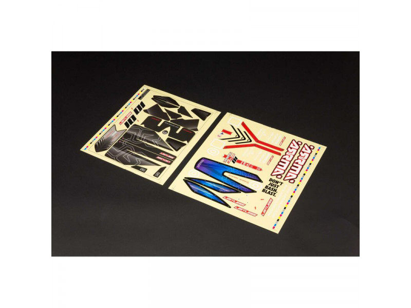 ARRMA Limitless Transparante Body met Stickers - ARA410003