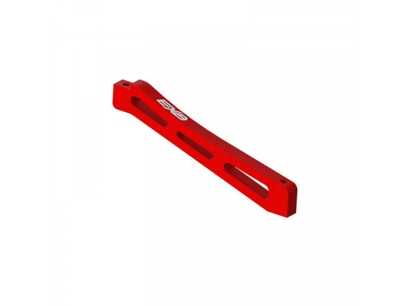 ARRMA Aluminium Voorste Chassisbrace 98mm - Rood - ARA320564