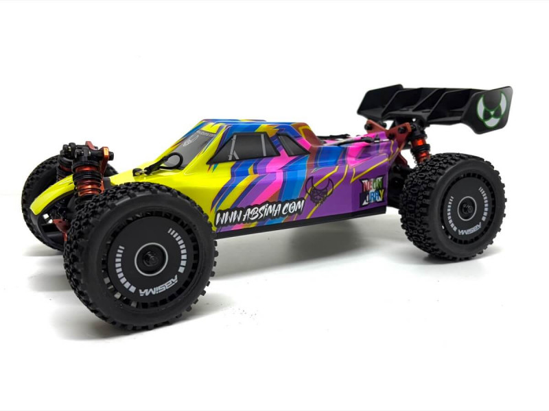 Absima Buggy Neon Furry 4WD Brushless 1/12 RTR - Purple