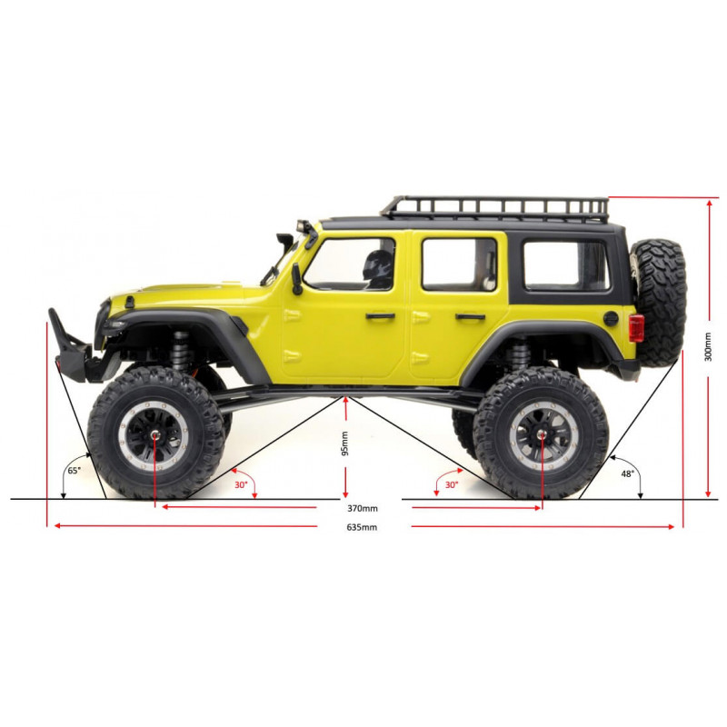 Absima Crawler Yucatan CR1.8 Lime-Green RTR 1/8 Absima Crawler Yucatan CR1.8 Lime-Green RTR 1/8