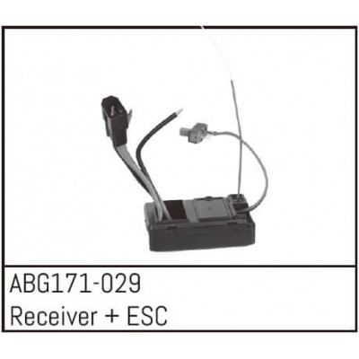 Ontvanger & ESC voor Absima 1/14 - ABG171-029