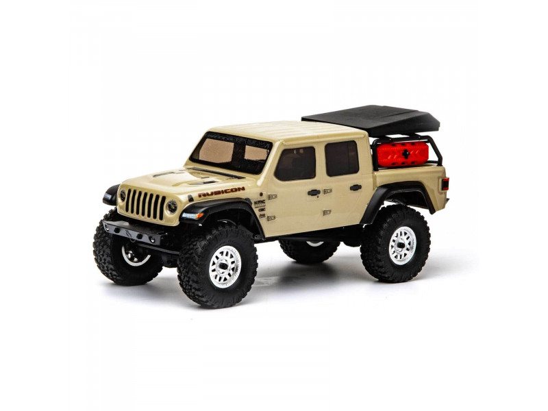 Axial 1/24 SCX24 Jeep JT Gladiator 4WD Rock Crawler Brushed RTR, Beige