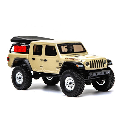 Axial 1/24 SCX24 Jeep JT Gladiator 4WD Rock Crawler Brushed RTR, Beige