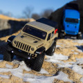 Axial 1/24 SCX24 Jeep JT Gladiator 4WD Rock Crawler Brushed RTR, Beige