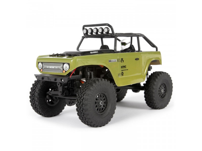 SCX24 Deadbolt 1/24 4WD Rock Crawler RTR, Green