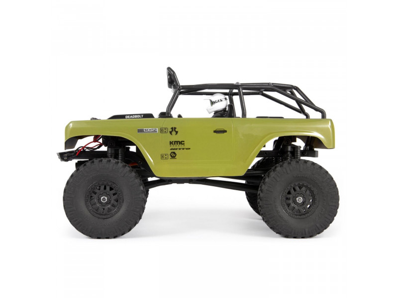 SCX24 Deadbolt 1/24 4WD Rock Crawler RTR, Green