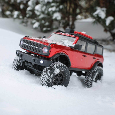 Axial 1/24 SCX24 2021 Ford Bronco 4WD Truck Brushed RTR Red
