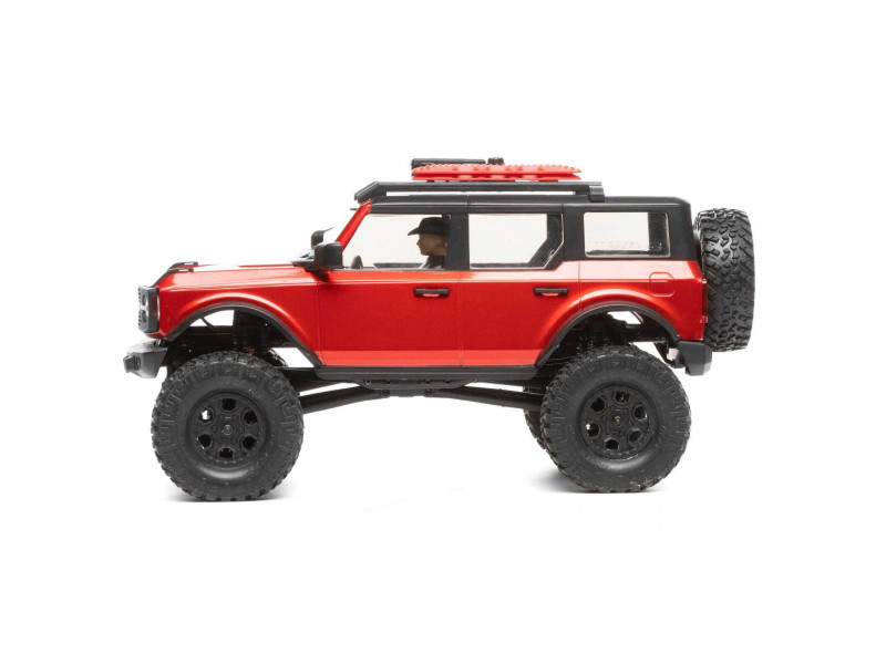 Axial 1/24 SCX24 2021 Ford Bronco 4WD Truck Brushed RTR Rood