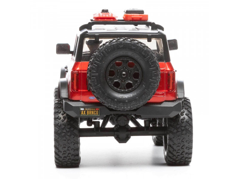 Axial 1/24 SCX24 2021 Ford Bronco 4WD Truck Brushed RTR Rood