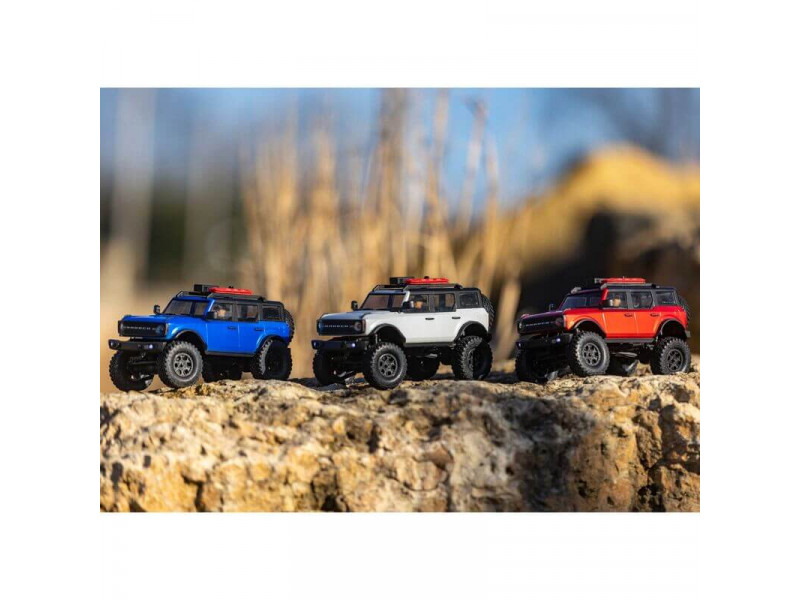 Axial 1/24 SCX24 2021 Ford Bronco 4WD Truck Brushed RTR - Grijs 