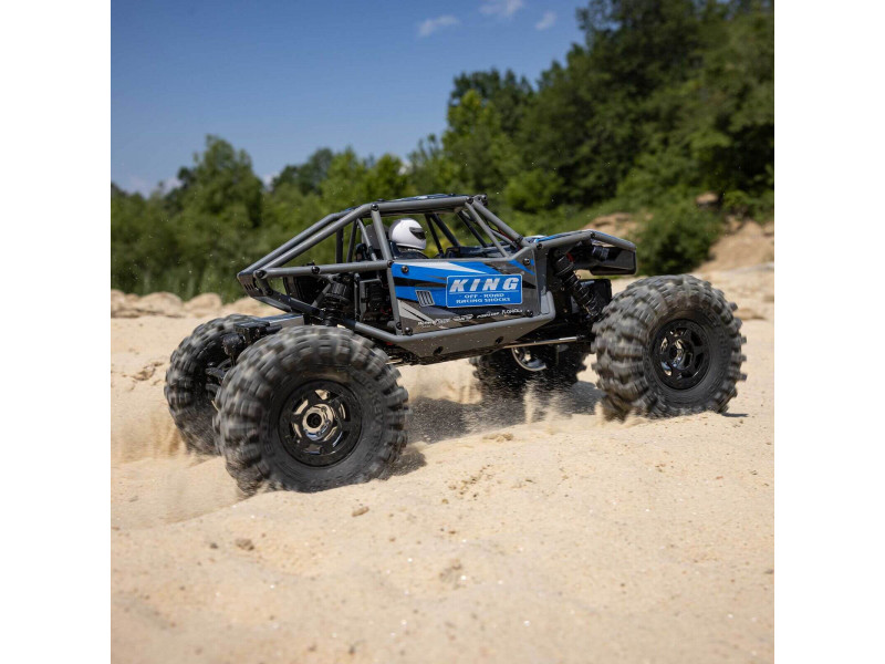 Axial UTB18 Capra 4WS 1/18 Crawler 100% RTR - Blauw