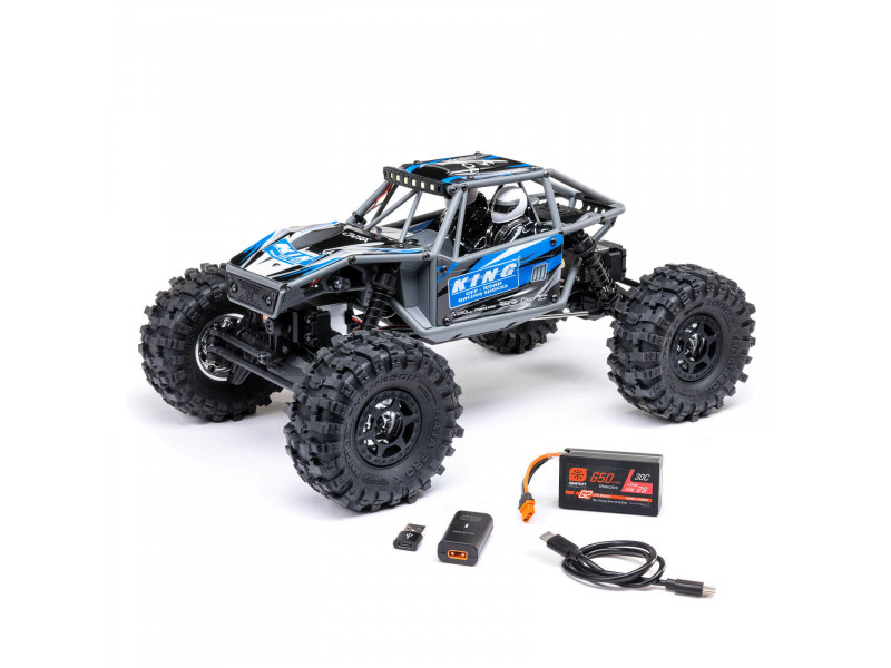 Axial UTB18 Capra 4WS 1/18 Crawler 100% RTR - Blauw