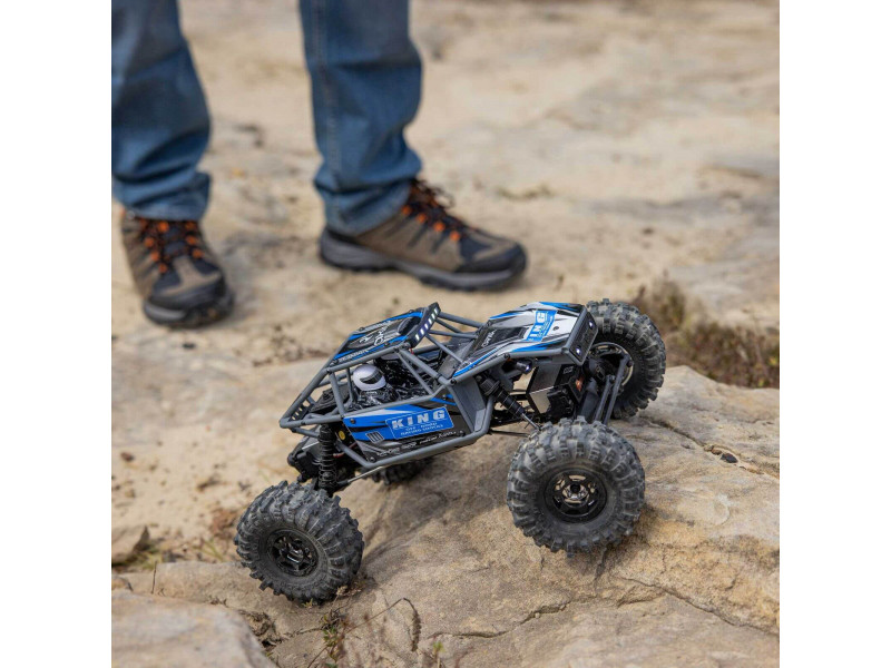 Axial UTB18 Capra 4WS 1/18 Crawler 100% RTR - Blauw