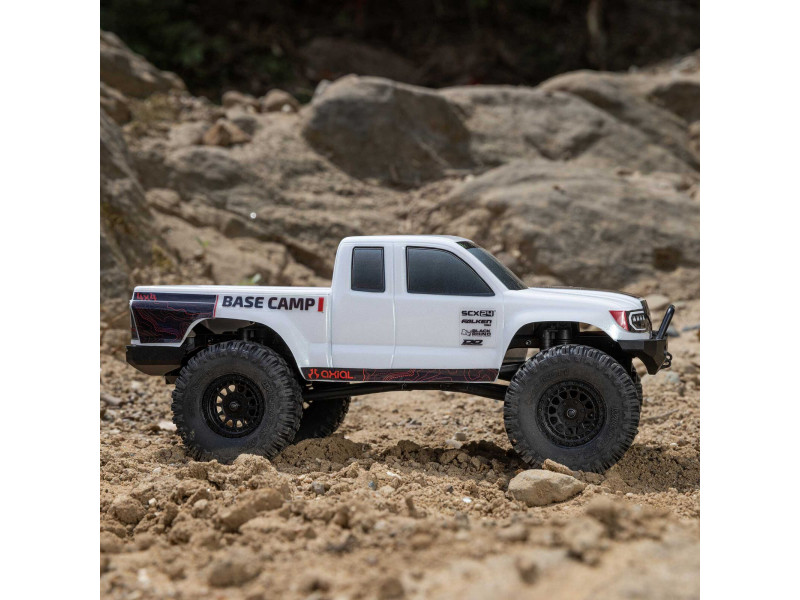 Axial SCX24 Base Camp 1/24 Crawler 100% RTR - Wit