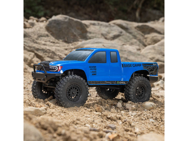 Axial SCX24 Base Camp 1/24 Crawler 100% RTR - Blauw